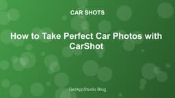 Best Car Photography App for Dealerships: Take Perfect Inventory Photos 2025