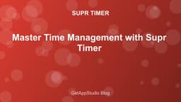 Best Timer App for Productivity: Master Time Management in 2025